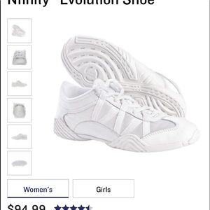 Nfinity evolution cheer shoes